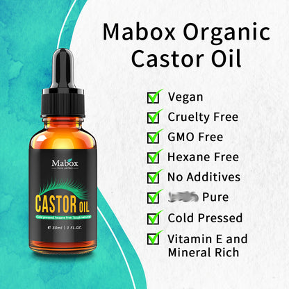 Organic Castor Oil For Hair And Lash Growth 30ML