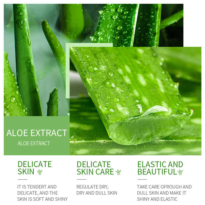 Private Label Organic Aloe Vera Gel Sun Repairing Treatment Skin Hydration Moisturizing Gel