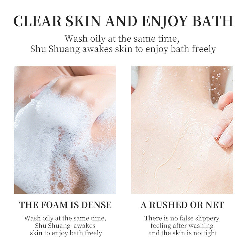 OEM Daily Cleansing Body Wash Shower Gel Whitening Liquid Soap for Bubble Bath