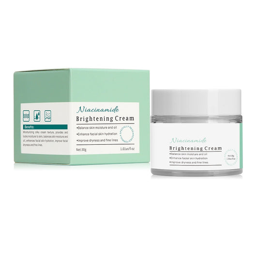 OEM Refreshing Whitening Hyaluronic Acid Facial Cream Niacinamide Brightening Cream For Daily Use