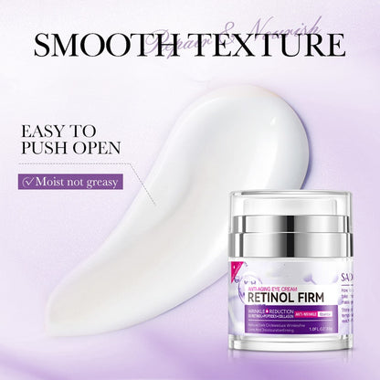 Reduce Fine Lines Anti Wrinkle Retinol Firming Anti-aging Eye Cream