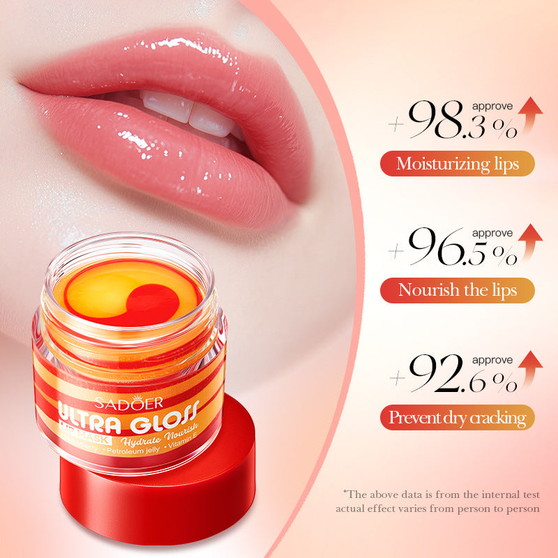 OEM Ultra Color Nourishing Hydrating Lip Mask With Vitamin C, Lip Balm, Improve Lip Color, Reduce Lip Lines