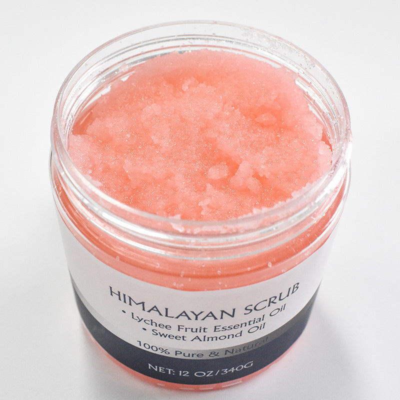 Private Label Dead Skin Removal Beauty Skin Scrub 100% Natural Organic Whitening Himalaya Salt Body Scrub