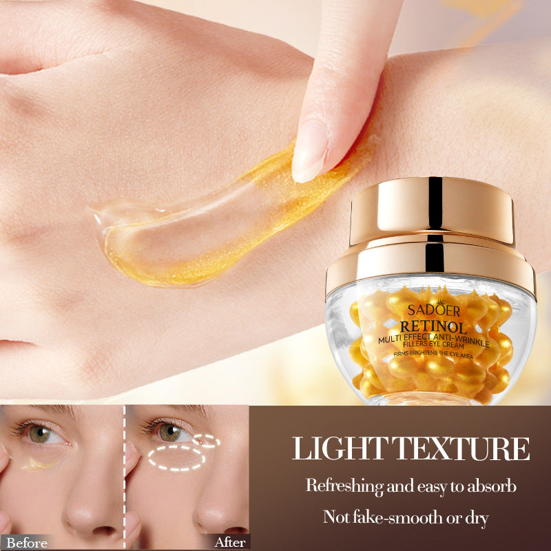 OEM Daily Line Smoothing Retinol Eye Cream Capsules for Fine Lines