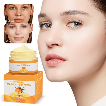 Home Use Vitamin C Face Cream Brightening Nourish Moisturizing Hyaluronic Acid Whitening Repair Facial Cream