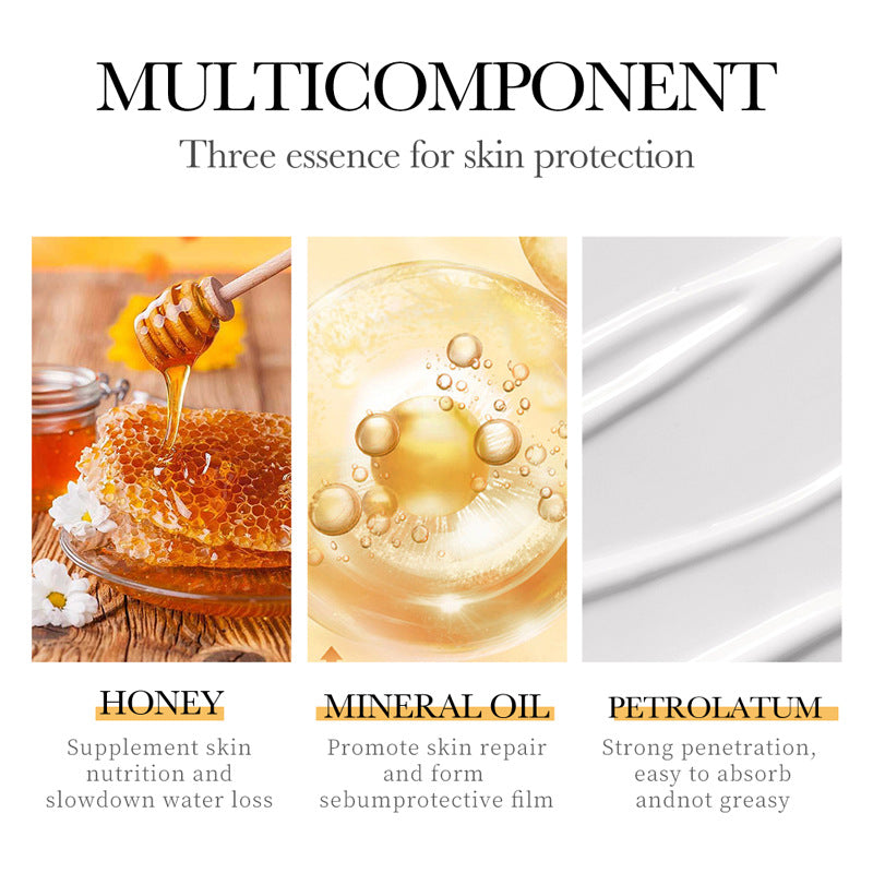 High Quality Repairing Dull Skin Honey Hand Cream With Vitamin E 30g