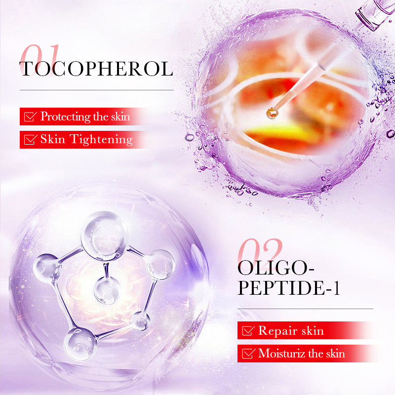 OEM Skin Care Whitening Anti Aging Active Peptide Repair Face Serum Capsules