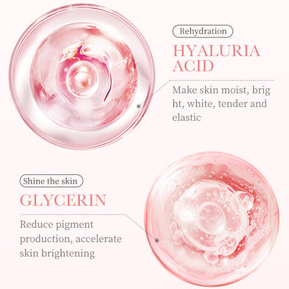 OEM Moisturizing and Firming Rose Hyaluronic Acid Cream, Face Moisturizer for dry skin