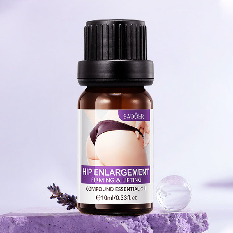 OEM Natural Herbal Hip Lift Up Massage Oil, Butt Firming Enhancement Essential Oil for Women