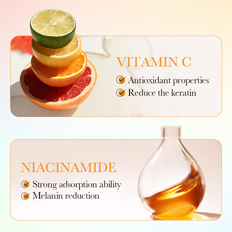 OEM Skin Care Vitamin C Salicylic Acid Toner Pads, Oil Control Exfoliation Deep Cleansing Facial Wipes