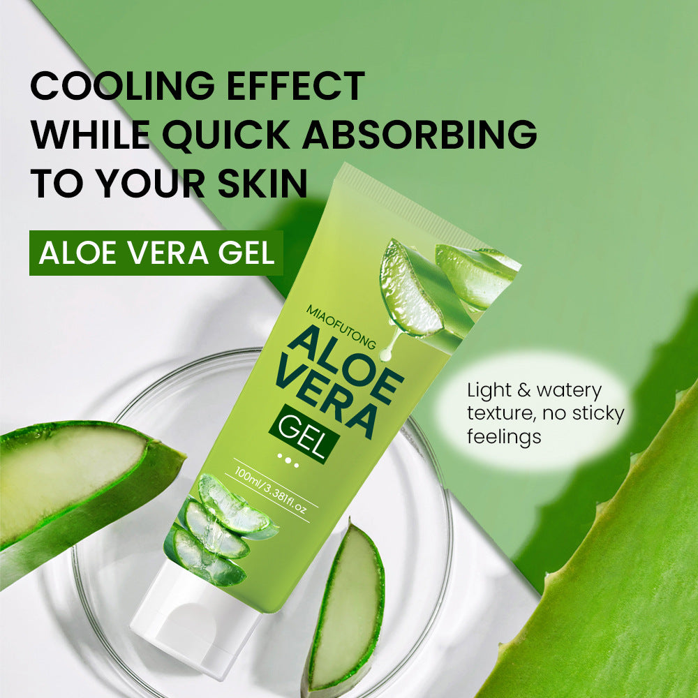 Pure Natural Aloe Vera Gel Facial Skin Moisturizer Smoothing Gel Aloe Vera Face Cream