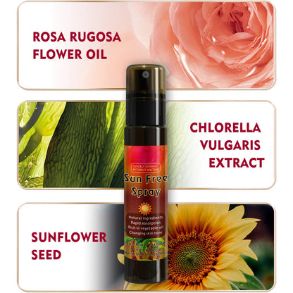 High-quality Mild Sunshine Dark Tanning Spray Quick-dry Bronzing Mist for Face and Body