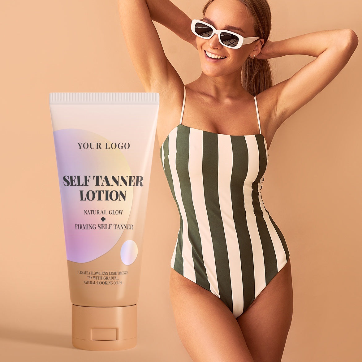 OEM Herbal Tan Accelerating Lotion Fast-Acting Sunless Tanner