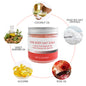 Exfoliating Skin Care Private Label Deep Cleansing Lightening Rose Body Scrub 340g