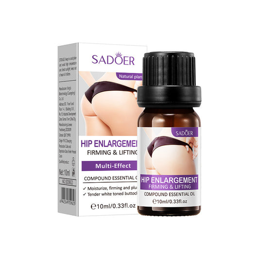 OEM Natural Herbal Hip Lift Up Massage Oil, Butt Firming Enhancement Essential Oil for Women