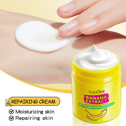 OEM Banana Extract Anti Aging Revitalizing Repairing Cream, Vegan Anti-Aging Moisturizer For Wrinkles & Fine Lines