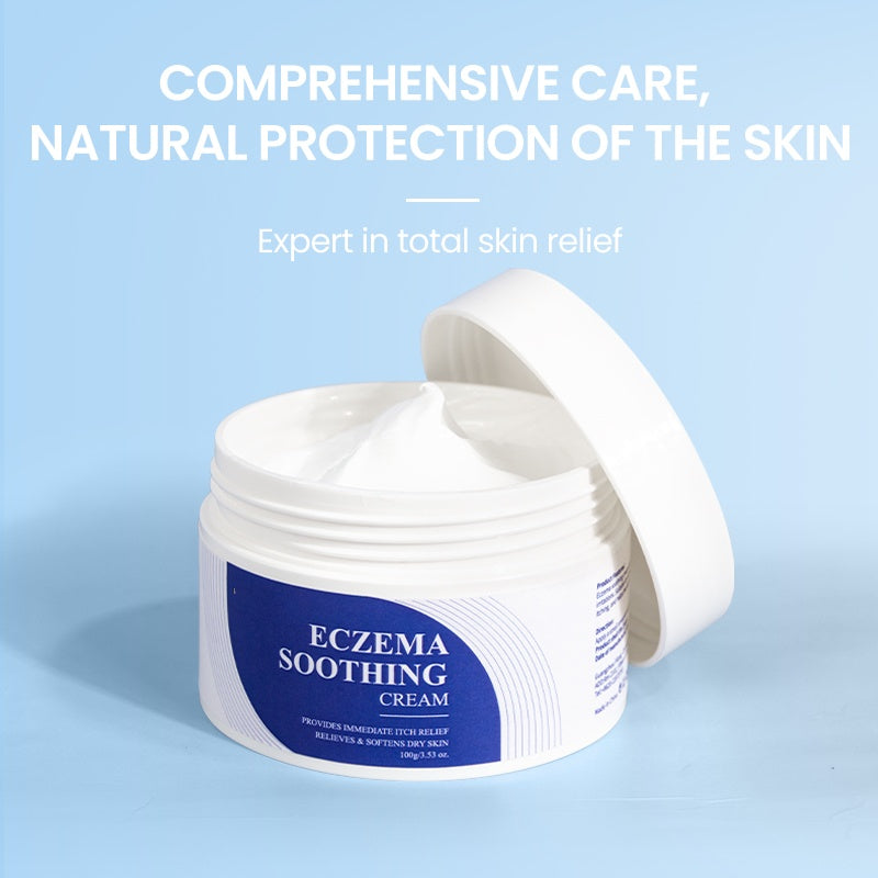 Private Label Skincare Daily Moisturizing Eczema Soothing Cream For Sensitive Dry Skin