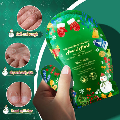 Christmas Gift Gentle Exfoliating Anti Cracking Hand Foot Mask For Dry Skin