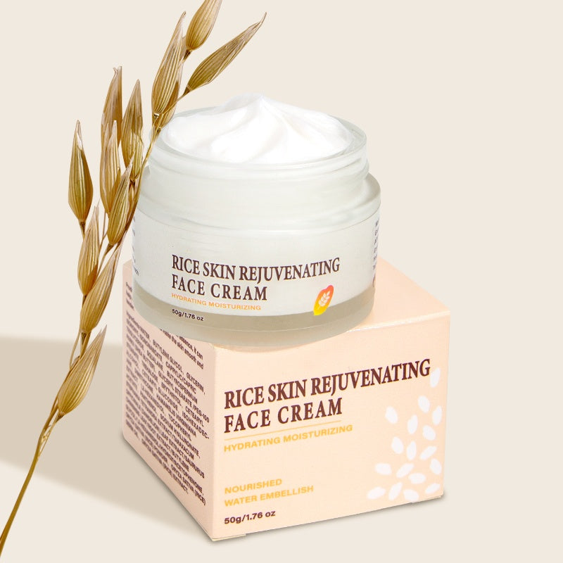 Wholesale Whitening Rice Face Cream Anti Aging Moisturizing Facial Cream