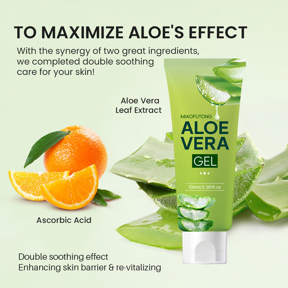 Pure Natural Aloe Vera Gel Facial Skin Moisturizer Smoothing Gel Aloe Vera Face Cream