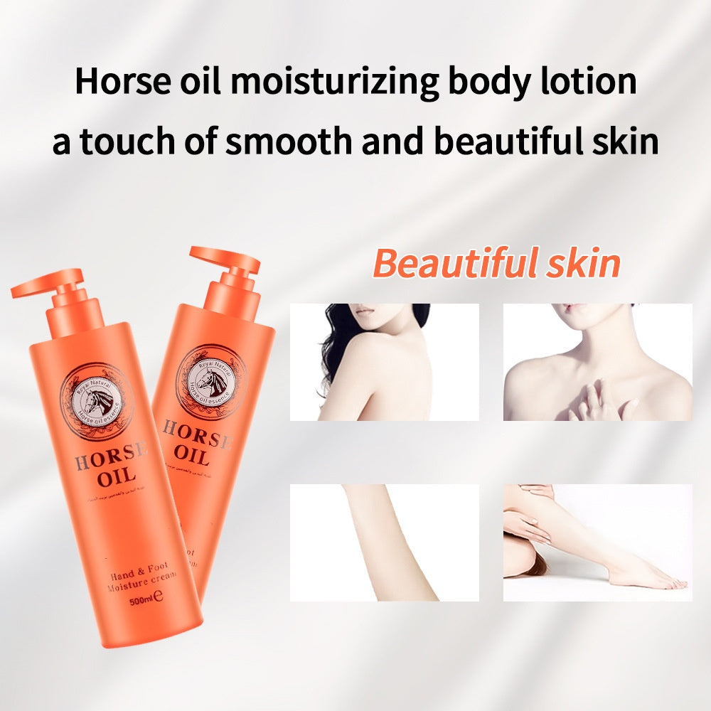 Wholesale Best Selling Horse Oil Moisturizing Body Lotion Niacinamide Women Whitening Body Lotion