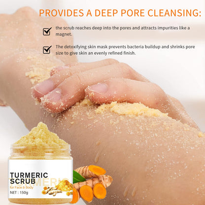 Deeply Cleansing Turmeric Scrub 150G