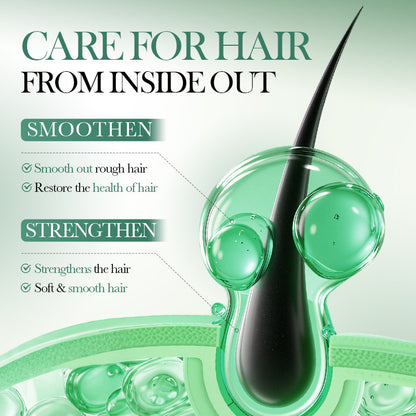 OEM Olive Smooth Hair Care Essential Oil Capsule, Hair Serum with Vitamins
