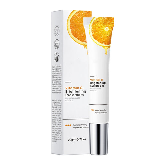 OEM Vitamin C Brightening Dark Circle Remover Hydrating Moisturizing Eye Cream for Bags and Wrinkles