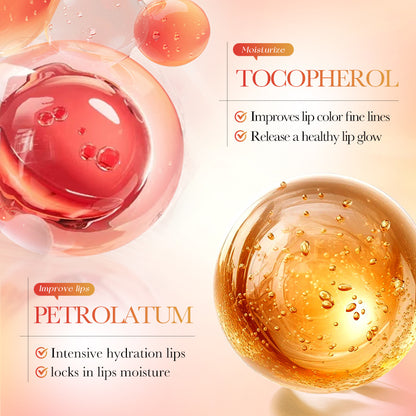 OEM Ultra Color Nourishing Hydrating Lip Mask With Vitamin C, Lip Balm, Improve Lip Color, Reduce Lip Lines