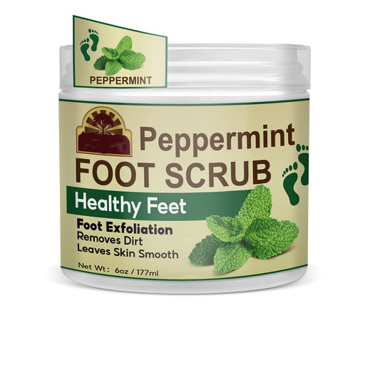 OEM Body Care Deep Cleansing Foot Exfoliation Peppermint Foot Scrub Remove Dead Skin Body Scrub