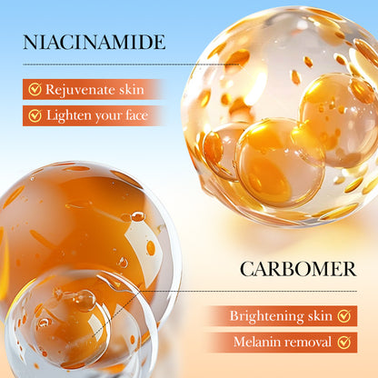 OEM Vitamin C Skincare Set For Hydrating Skin, Moisturizing Face Skin Care Kit with Cleanser, Serum, Lotion, Toner, Cream