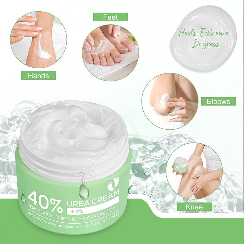 OEM Exfoliating Moisturizing Nourishing Hand Foot 45% Urea Cream For Rough Thick Dry Cracked Skin