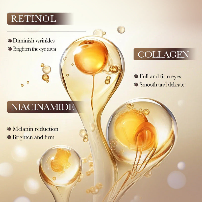 OEM Daily Line Smoothing Retinol Eye Cream Capsules for Fine Lines