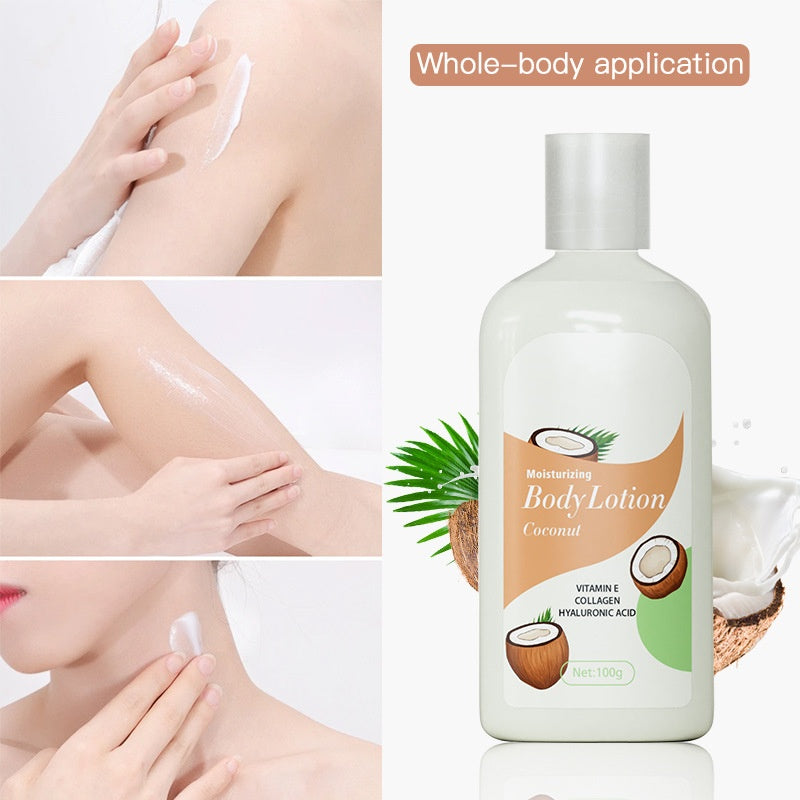 OEM Non-Greasy Long-Lasting Moisturizer Body Cream Vitamin E Hyaluronic Acid Body Lotion For Dry Sensitive Skin