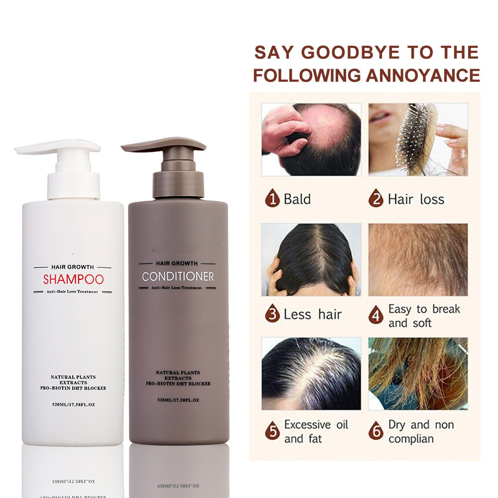 OEM Paraben Free Sulfate Free Clarifying Shampoo and Conditioner for Thinning Hair