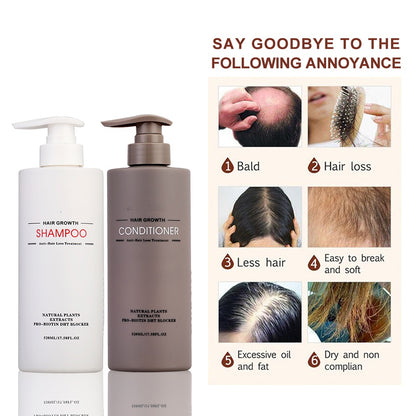 OEM Paraben Free Sulfate Free Clarifying Shampoo and Conditioner for Thinning Hair