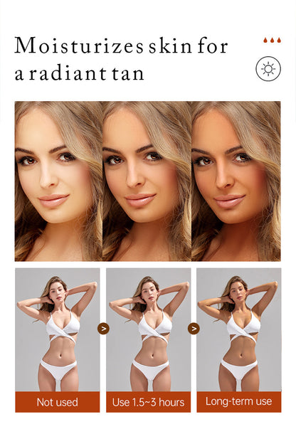 OEM Natural Long Lasting Sunless Self Tanning Drop for All Skin