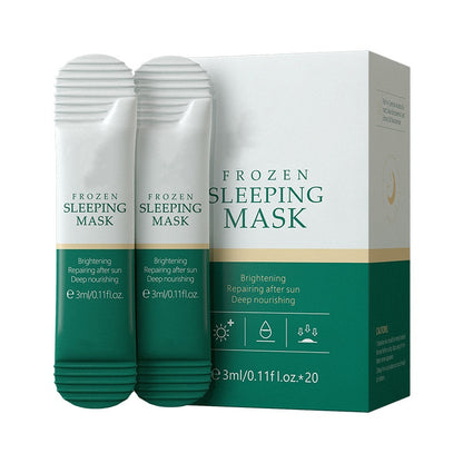 Private Label Nourishing Moisturizing Overnight Sleeping Mask Cream Gel Sleep Mask For Sensitive And Dryness Skin