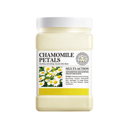 Face Beauty Skincare Crystal Jelly Organic Chamomile Hydro Whitening Soothing Powder Facial Mask