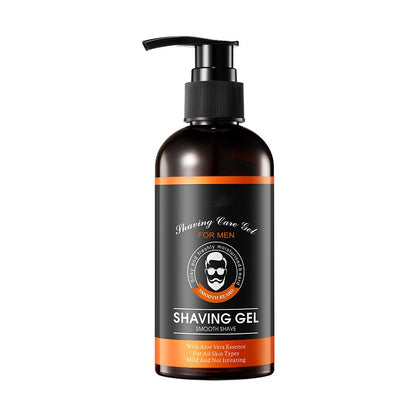 Softening Shave Cream Organic Aloe Vera Smoothing Shaving Gel For Men