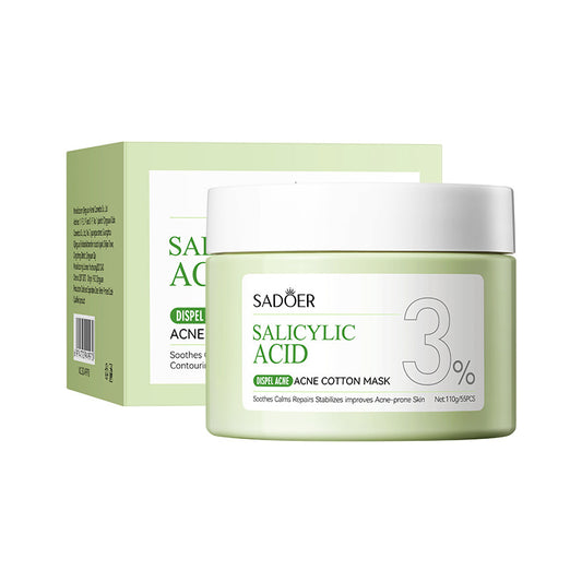 OEM Exfoliating Acne Treatment Salicylic Acid Pads for Acne & Blemishes Clear