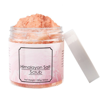 Wholesale Manufacturer Face Skin Exfoliating Shower Organic Himalayan Salt Body Scrub Exfoliator