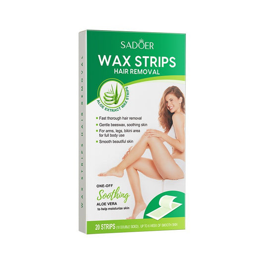 OEM Hair Removal Facial Wax Strips for Women, Waxing Kit for Face, Bikini, Chest, Body, Arms, Legs