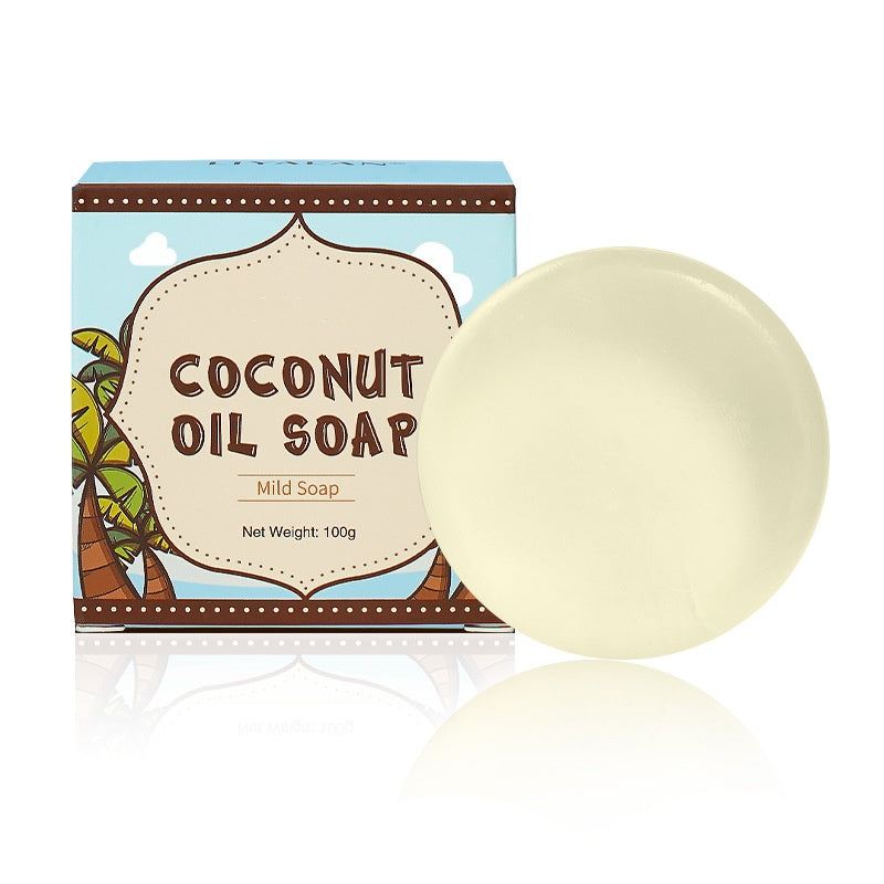 OEM/ODM Rich Foam Soothing Hydrating Complexion Handmade Coconut Essential Oil Soap For Skin