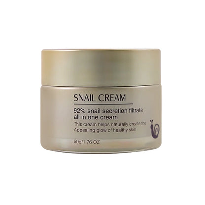 Private Label Moisturizing Vitamin C Brightening Snail Face Cream For Women 50g