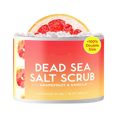 Home Use Grapefruit Dead Sea Salt Foaming Scrub Moisturizing Nourishing Body Vanilla Scrub