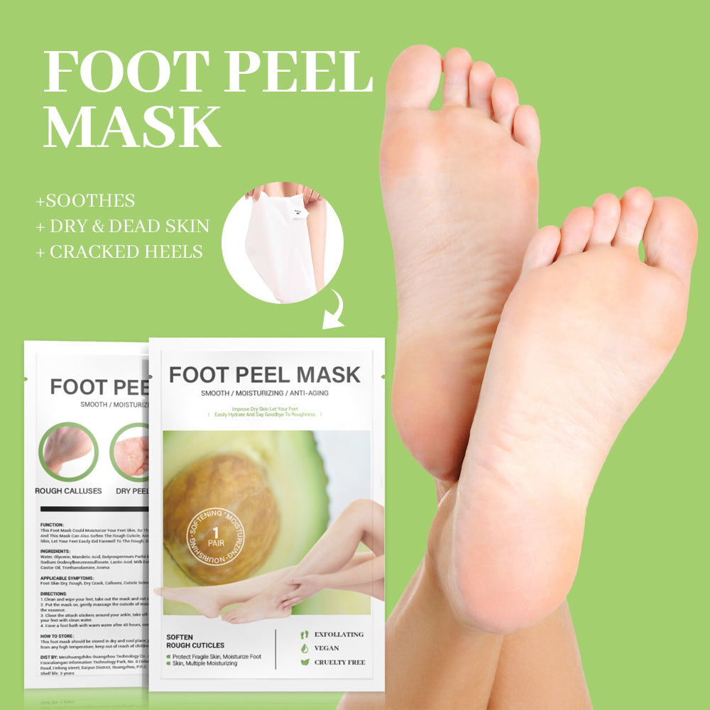 Exfoliating Foot mask One Sheet