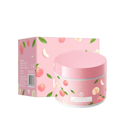 Home Use Improve Rough Skin Honey Peach Scrub Moisturizing Bleaching Glowing Exfoliating Gel