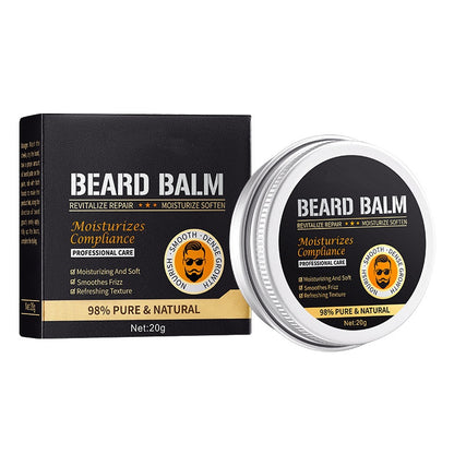 Natural Men Beard Care Softened Straightener Nourishing Beard Balm