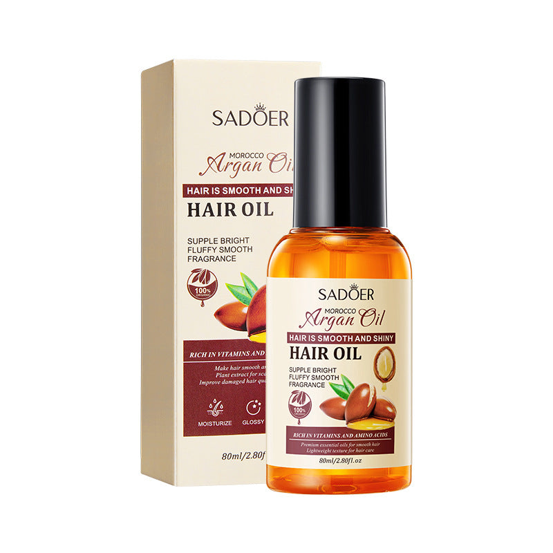 Natural Morocco Argan Oil, Helps Smooth and Strengthen Damaged Hair